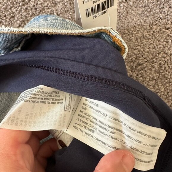 NWT: Abercrombie Ankle Straight Maternity Jeans - Picture 4 of 8